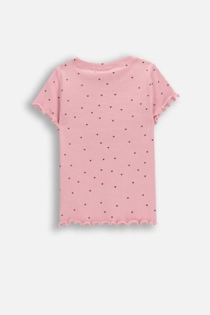 COCCODRILLO lühikeste varrukatega t-särk, roosad, cm 
