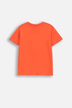 COCCODRILLO lühikeste varrukatega särk DRAGONS BOY KIDS, punane, WC5143202DBK-009-122, 122 cm 