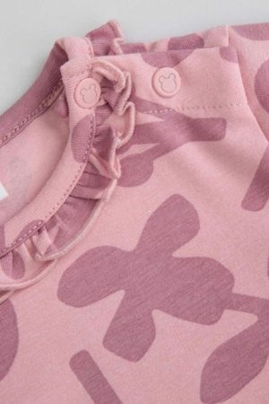 COCCODRILLO kleit TEDDY BEAR GIRL NEWBORN, roosa, ZC5129101TGN-033-086, 86 cm 