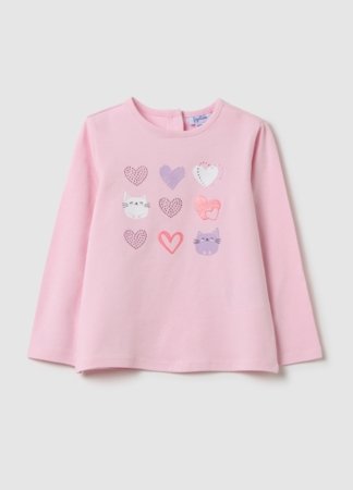 OVS pikkade varrukatega t-särk, 86 cm, 002444649 