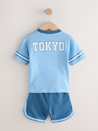 NEXT lühikeste varrukatega t-särk + lühikesed püksid, H56296, 68 cm 