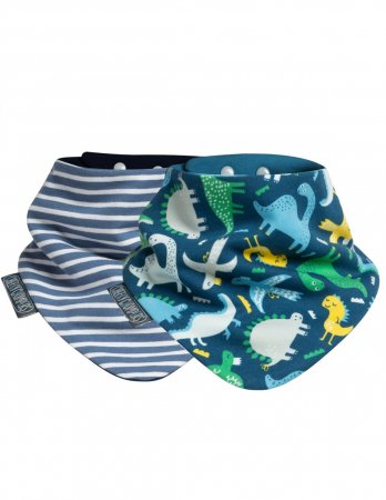 CHEEKY CHOMPERS närimisrätik kaela STRIPES&DINO, white, 788 788