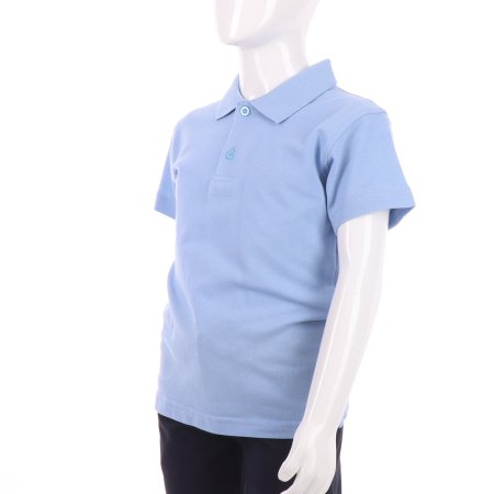 MAMAJUM lühikeste varrukatega polo särk 10-000005, helesinine, 158/164 cm 10-000005