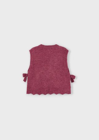 MAYORAL vest, cherry, 4.314-23, 10 cm 