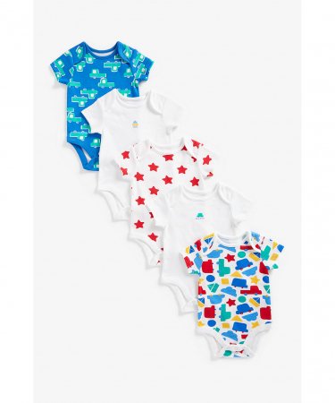 MOTHERCARE lühikeste varrukatega bodi, 5 tk., BB411 569054