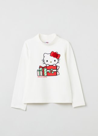 OVS GIRL3-10Y T-SHIRTS L/S 2H 9-10 WHITE 001368686 001368686