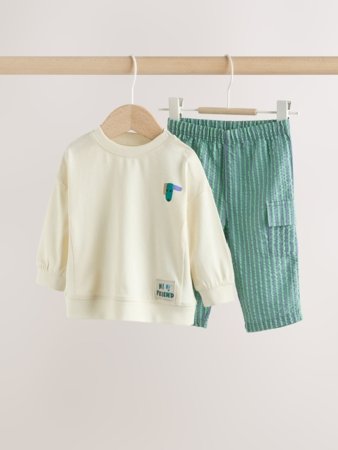 NEXT pikkade varrukatega t-särk + püksid, W60312, cm 