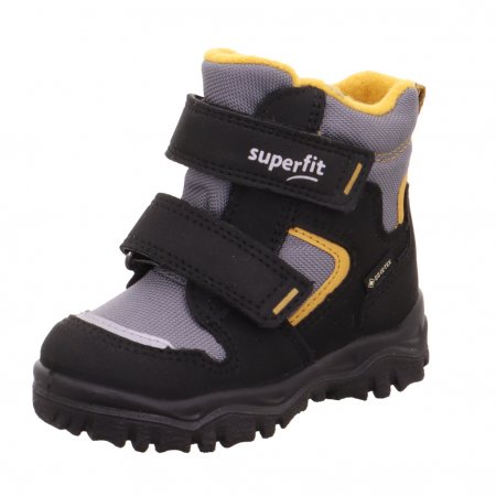 SUPERFIT talvesaapad HUSKY1, mustad/hallid, 21 suurus, 1-000047-0020 1-000047-0020 25