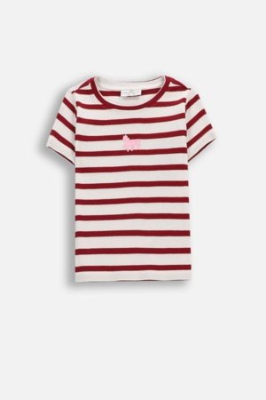 COCCODRILLO lühikeste varrukatega t-särk, punased, WC6143202GGK-017-110, 110 suurus 