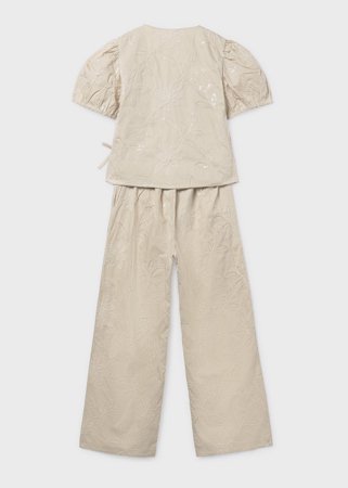 MAYORAL pluus + püksid, sand, 6.559-22, 140 cm 