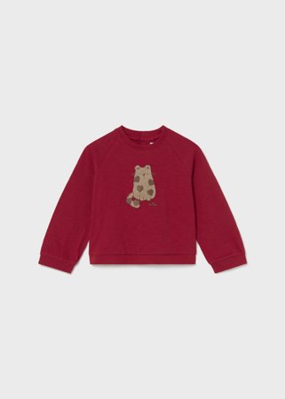 MAYORAL pikkade varrukatega t-särk, red, 2.080-36 