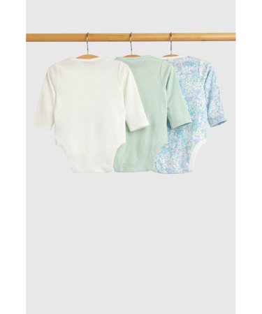 MOTHERCARE pikkade varrukatega beež särk 3 tk., IF118 enneaegne 