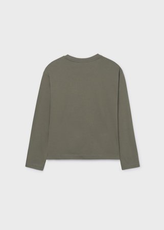 MAYORAL pikkade varrukatega t-särk, olive, 7.005-25, 16 cm 