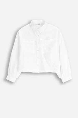 COCCODRILLO pikkade varrukatega särk ELEGANT JUNIOR GIRL, valge, WC5140101EJG-001-164, 164 cm 
