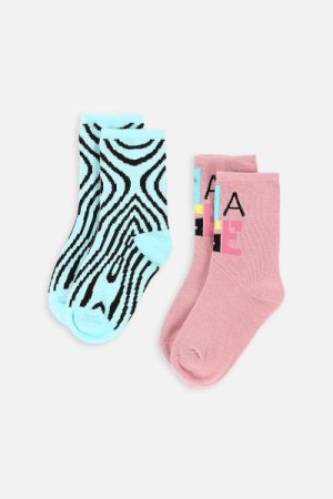 COCCODRILLO sokid SOCKS GIRL, multicoloured, ZC3383227SOG-022 ZC3383227SOG-022-030