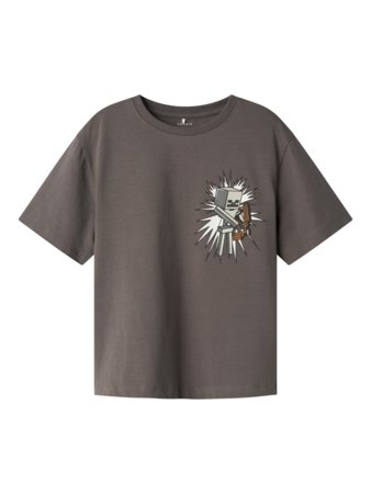 NAME IT MINECRAFT lühikeste varrukatega t-särk, 13236252 122-128 