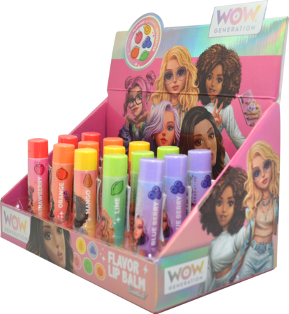 WOW GENERATION huulepalsam Flavoured Lip Balm, asort., WOW00112 