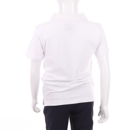 MAMAJUM lühikeste varrukatega polo särk 10-000005, valge, 158/164 cm 10-000005