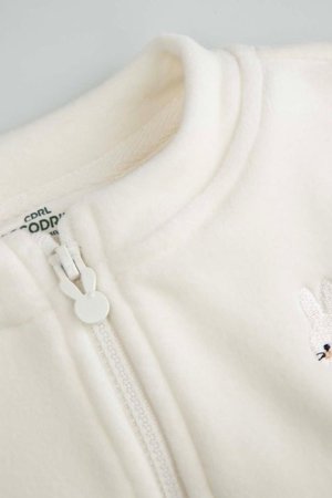 COCCODRILLO tõmblukuga pusa, kreemi värv, 