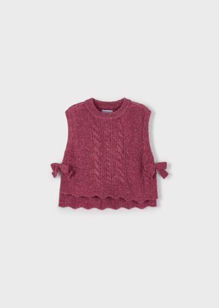 MAYORAL vest, cherry, 4.314-23, 10 cm 