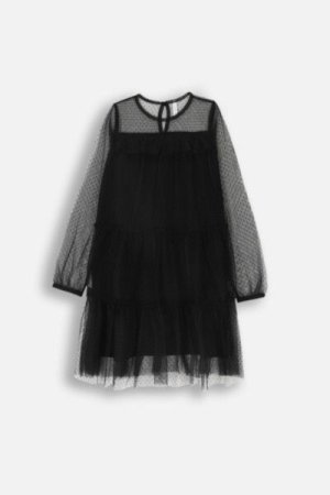 COCCODRILLO dress MYSTIC NATURE GIRL JUNIOR, must, ZC4128101MGJ-021-164, 164 cm 