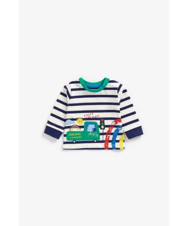 MOTHERCARE pikkade varrukatega t-särk + püksid, BB846 568499