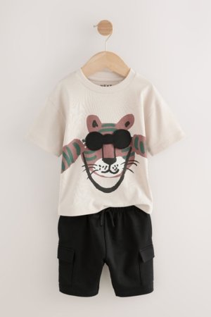 NEXT lühikeste varrukatega t-särk ja lühikesed püksid, E63602, 110-116 