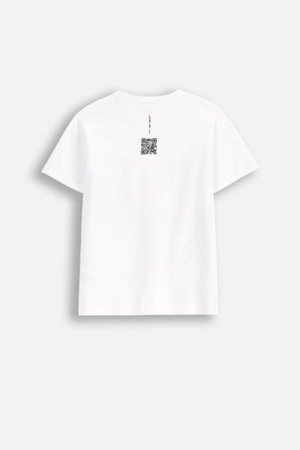 COCCODRILLO lühikeste varrukatega särk EVERYDAY UNISEX A, valge, WC5143201VUA-001-152, 152 cm 