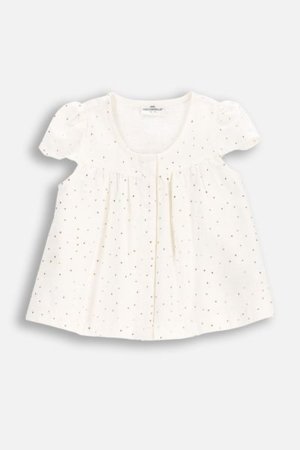 COCCODRILLO pluus ELEGANT JUNIOR GIRL, valge, WC5140201EJG-001-134, 134 cm 