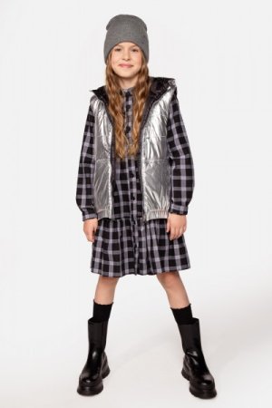 COCCODRILLO kahepoolne vest OUTERWEAR GIRL KIDS, multicoloured, ZC3178501OGK-022 ZC3178501OGK-022-104