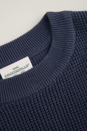 COCCODRILLO kampsun, sinine, WC6172101CSB-014-134, 134 cm 