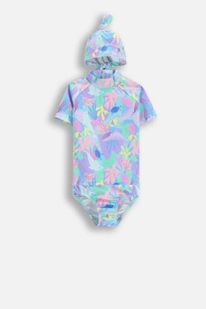 LEMON ujumisriided ja müts, värviline, WL6376801SWG-022-092, 92 suurus 