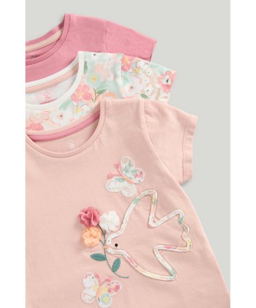 MOTHERCARE lühikeste varrukatega t-särk 3 tk., LK209 98 