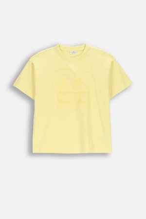 COCCODRILLO lühikeste varrukatega t-särk, kollased, WC6143201FGJ-004-134, 134 suurus 