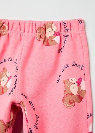 OVS 1 EN GIRL 9-36M JOGGER 2H 9-12 PINK 001906341 