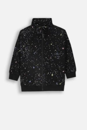 COCCODRILLO sweatshirt WORLD OF PIXEL BOY KIDS, must, ZC4132202WBK-021-122, 122 cm 