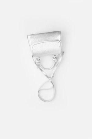 COCCODRILLO käekott ACCESSORIES, hõbe, WC5301209ACC-024-000, one size cm 