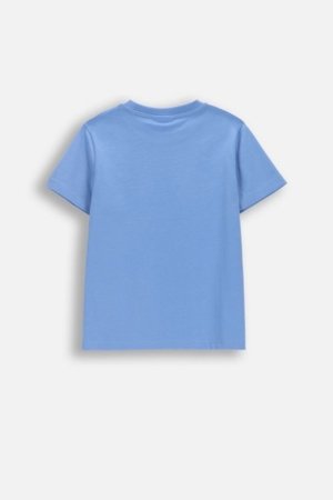 COCCODRILLO lühikeste varrukatega t-särk, sinised, WC6143206VBB-014-122, 122 suurus 