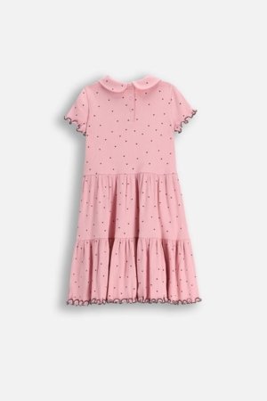 COCCODRILLO lühikeste varrukatega kleit, roosa, WC6129201HGK-007-122, 122 cm 