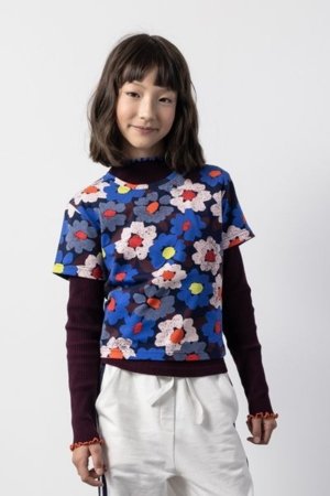 COCCODRILLO t-särk ACADEMY GIRL JUNIOR, värv, cm 