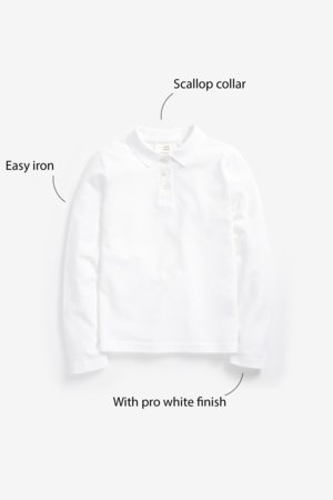 NEXT pikkade varrukatega polo särk, 2tk., 228199 110 22819914