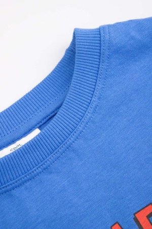 COCCODRILLO lühikeste varrukatega t-särk, sinised, WC6143209LBD-032-098, 98 