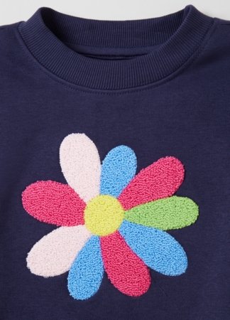 OVS GIRL3-10Y SWEATSHIRTS 2H 7-8 BLUE 001896339 