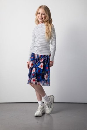COCCODRILLO skirt ACADEMY GIRL JUNIOR, multicoloured, ZC5124202AGJ-022-146, 146 cm 