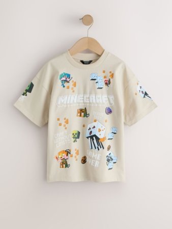 NEXT MINECRAFT lühikeste varrukatega t-särk, H35600, 116 cm 