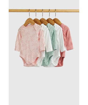 MOTHERCARE pikkade varrukatega beež bodi 5 tk., IF132 