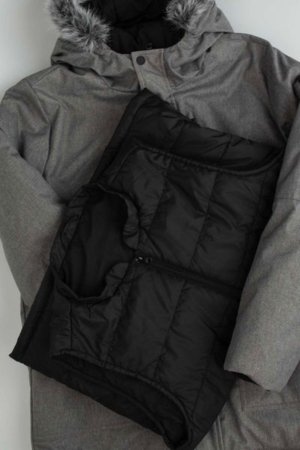 COCCODRILLO jakk OUTERWEAR BOY JUNIOR, hall, ZC5152107OBJ-019-164, 164 cm 