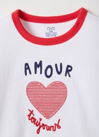 OVS lühikeste varrukatega t-särk, 116 cm, 002554217 