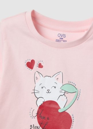 OVS  t-särk + lühikesed püksid, 140 cm, 002613001 