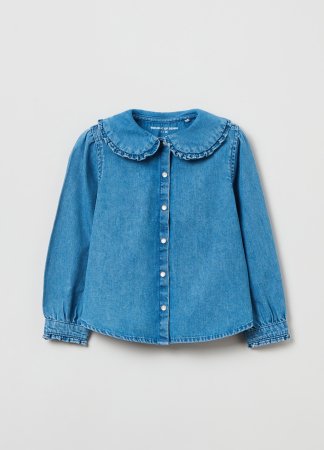 OVS GIRL3-10Y BLOUSE L/S 2M 3-4 AZURE 001829813 